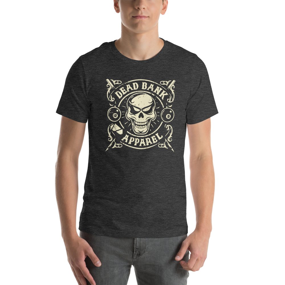 Dead Bank Vintage Skull T-Shirt - Image 3