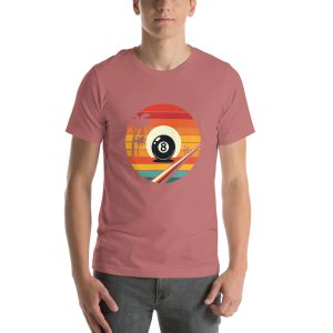 Retro 8 Ball Billiards T-Shirt
