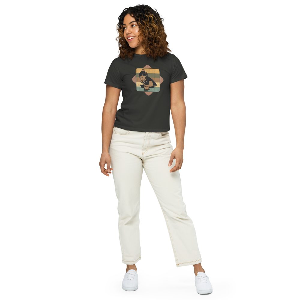 J. Lee Women's High Waisted T-Shirt - Image 4