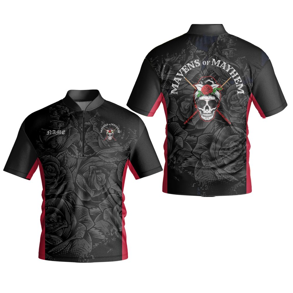 War of the Roses - Custom Billiards Jersey - Image 3
