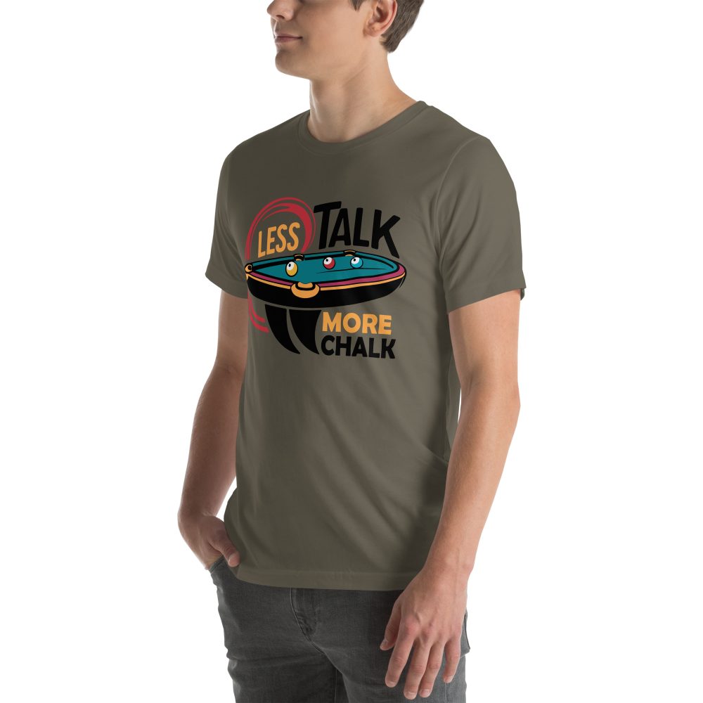 Less Talk More Chalk - Unisex T-Shirt - Image 4