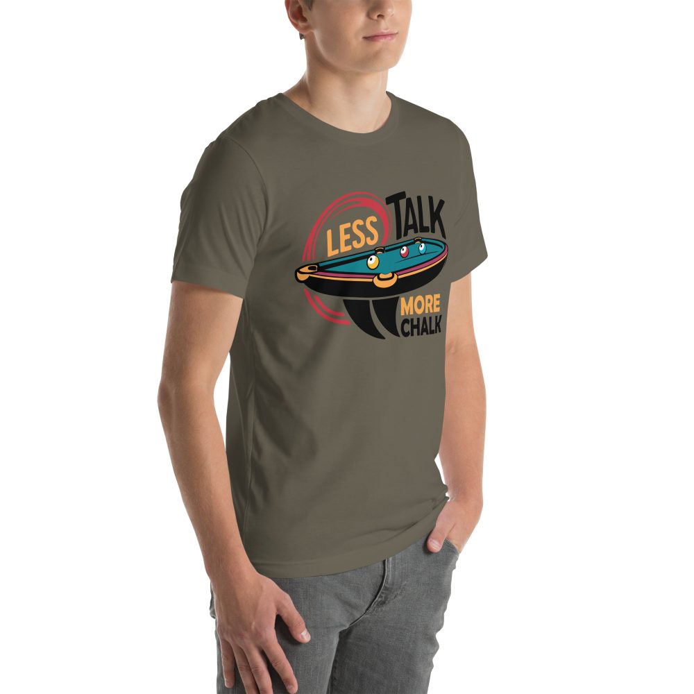 Less Talk More Chalk - Unisex T-Shirt - Image 6