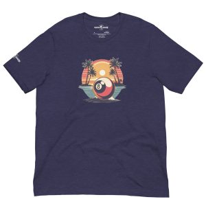 Sunset Retro 8 Ball T-Shirt
