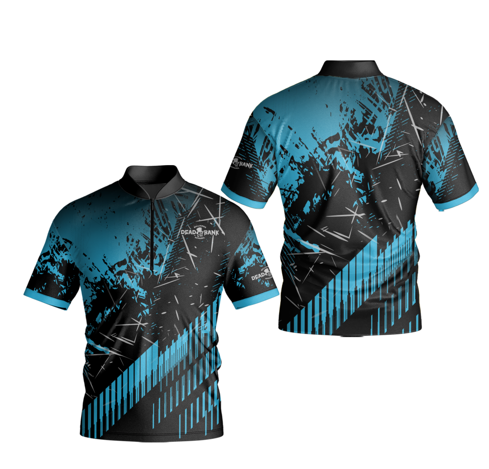 blue synthwave jersey