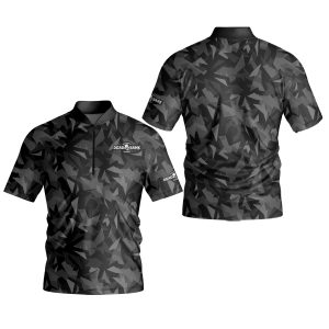 dark grey camo billiards jersey
