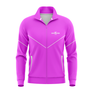 pink performance jacket